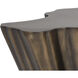 Lynx 47.25 X 33.75 inch Antique Bronze Coffee Table